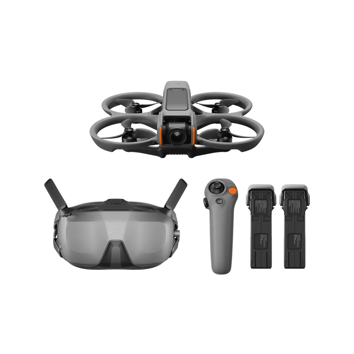 DJI Avata 2 FPV Drone Fly Smart Combo (Three Batteries + Goggles)