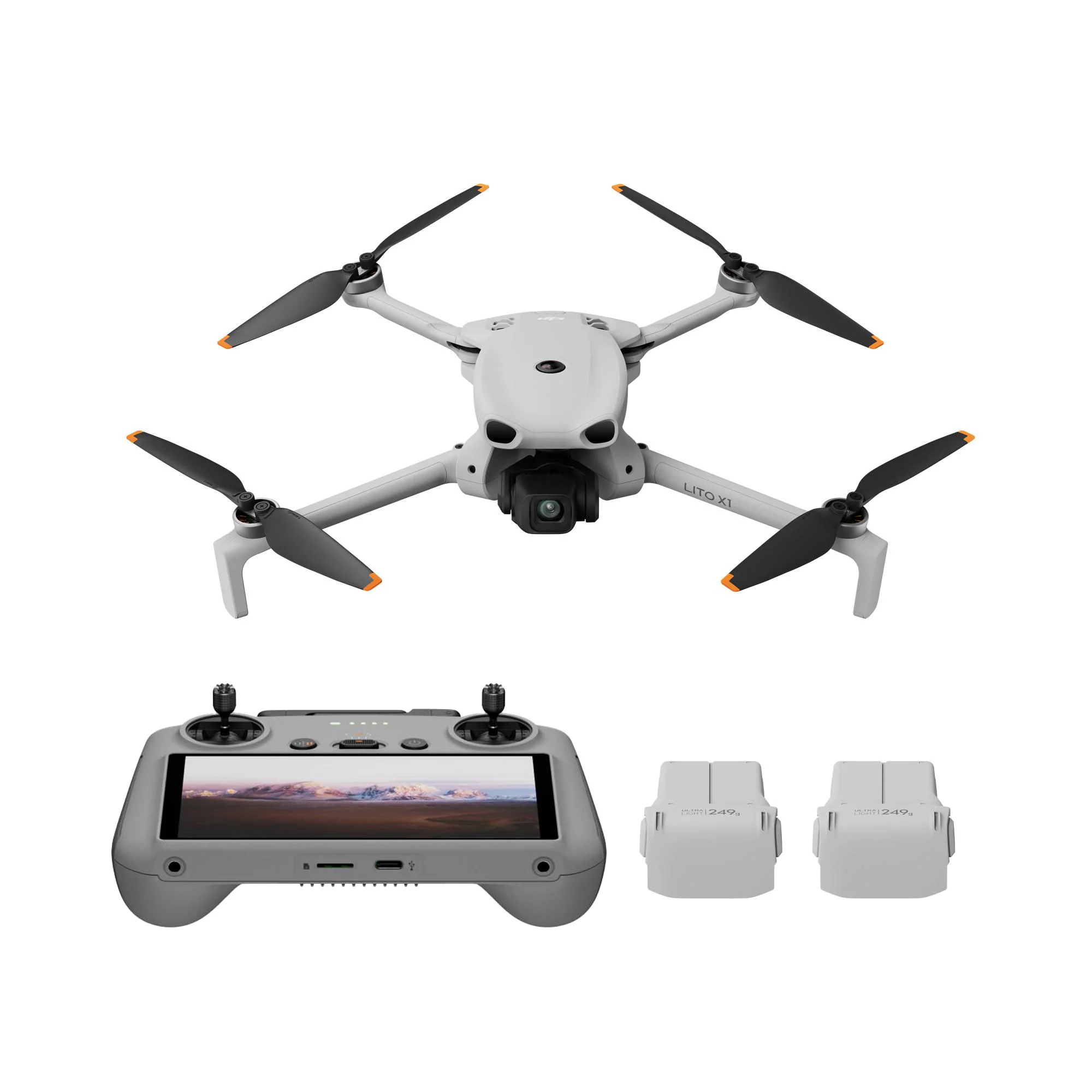 Dji Lito X1 Fly More Combo Rc 2